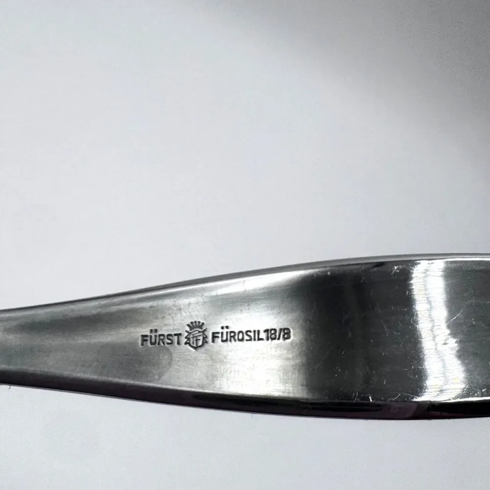 Fürst Fürosil 18/8 Stainless Pie Cake Server MCM Germany Besteck Boxed Vintage